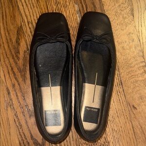 Dolce Vita Anisa Ballet Flats -  Black Leather